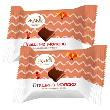 Цукерки пташине молоко зі смаком крем-какао Жако 508 фото